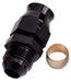 TUBE TO MALE AN ADAPTER 5/16" TO -6AN BLACK 