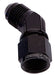 45 DEG FEMALE - MALE -4AN BLACK SWIVEL NUT   