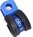 CUSHIONED P-CLAMPS 1/4" (6mm) I.D - BLUE