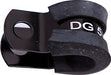 CUSHIONED P-CLAMPS 1/4" (6mm) I.D - BLACK 