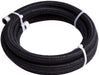 450 SERIES BLACK BRAIDED LIGHT WEIGHT HOSE -4AN 1 METRE LENGTH