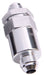 30 MICRON BILLET FUEL FILTER -6AN SILVER