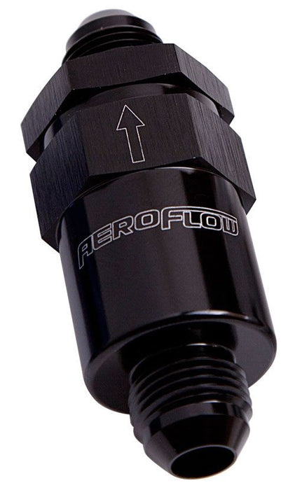 30 MICRON BILLET FUEL FILTER -8AN BLACK