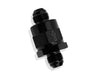 INLINE CHECK VALVE -6AN BLACK