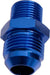 WATER INLET/OUTLET MALE -6AN TO M14 x 1.5mm FITTING - BLUE