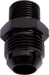 METRIC M10 X 1.5MM TO -6AN BLACK MALE M10 X 1.5MM TO -6AN
