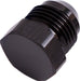 AN FLARE PLUG -10AN BLACK    