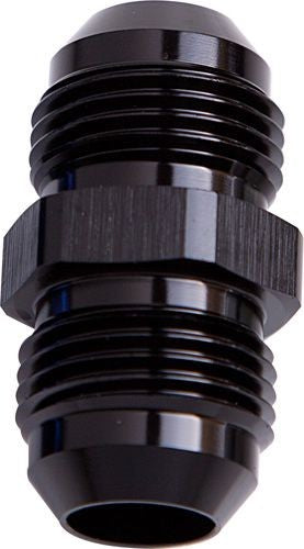 MALE FLARE UNION -8AN BLACK -8AN TO -8AN STRAIGHT  AF815-08BLK    