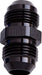 MALE FLARE UNION -10AN BLACK -10AN TO -10AN STRAIGHT    