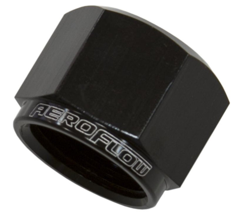 AN FLARE CAP -10AN BLACK              