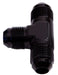 MALE FLARE TEE -10AN BLACK ALL SIDES MALE AN   AF824-10BLK