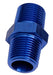 NPT MALE COUPLER 3/8" - BLUE