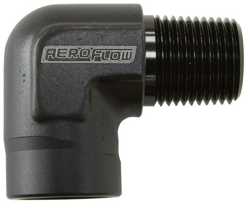 90 DEG FEMALE - MALE ELBOW 1/8 NPT BLACK   AF914-02BLK      