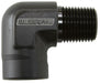 90 DEG FEMALE - MALE ELBOW 1/8 NPT BLACK   AF914-02BLK      