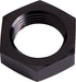 BULKHEAD NUT -8AN BLACK SINGLE NUT        