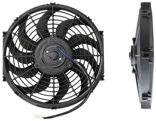 12" ELECTRIC THERMO FAN CURVED BLADE REVERSIBLE 1400CFM