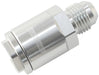 PUSH-ON EFI FUEL FITTING, 5/16" RETURN SIDE - SILVER