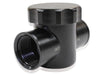 BILLET RADIATOR FILTER BLACK FIT TO RADIATOR HOSE HOSES AEROFLOW 64-2043