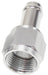 STRAIGHT HOSE BARB 1/2" TO -8AN FEMALE - SILVER