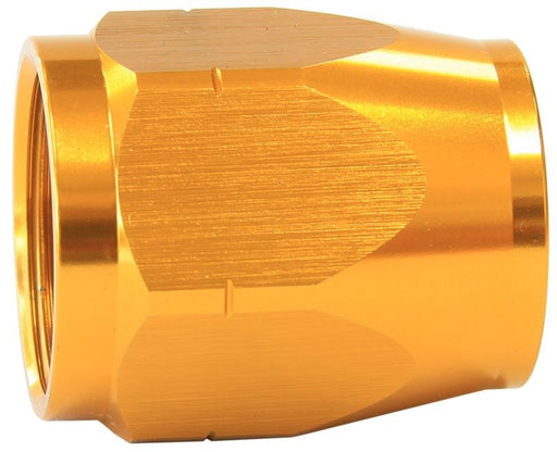 CUTTER STYLE HOSE END SOCKET -06 GOLD