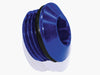 ORB SLIMLINE PORT PLUG -3AN BLUE        