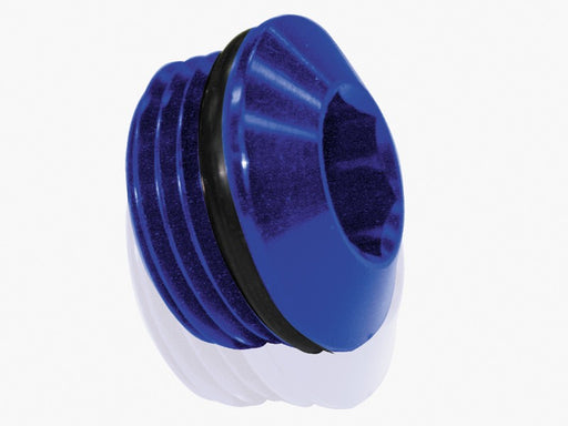 ORB SLIMLINE PORT PLUG -3AN BLUE        