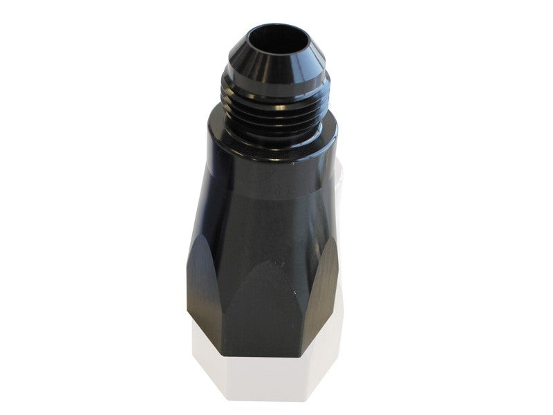 ADJUSTABLE CHECK VALVE -6AN BLACK