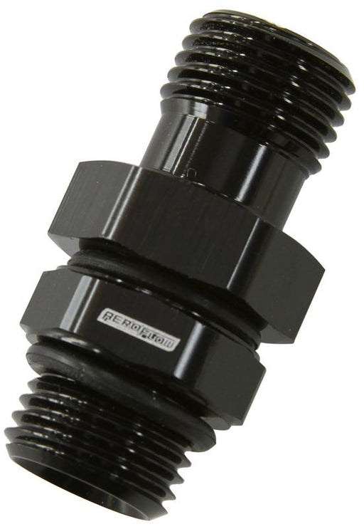 -8 ORB SWIVEL TO -6 ORB BLACK FULL SWIVEL   