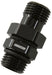 -8 ORB SWIVEL TO -6 ORB BLACK FULL SWIVEL   