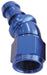 510 SERIES FULL FLOW TIGHT RADIUS PUSH LOCK 30° HOSE END -12AN BLUE    