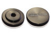 BLACK BILLET AIR CLEANER NUT, LOW PROFILE - 1/4" UNC