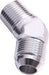 MALE 45 DEG 1/2 NPT TO -12AN SILVER MALE NPT TO AN 45 DEG  