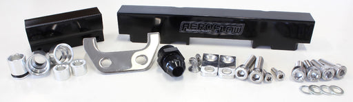 MAZDA SERIES 4 & 5, 13B ROTARY BILLET EFI FUEL RAILS - BLACK