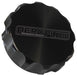 2-1/2 ALUM WELD BUNG AND CAP RAW WELD ON / BLACK CAP