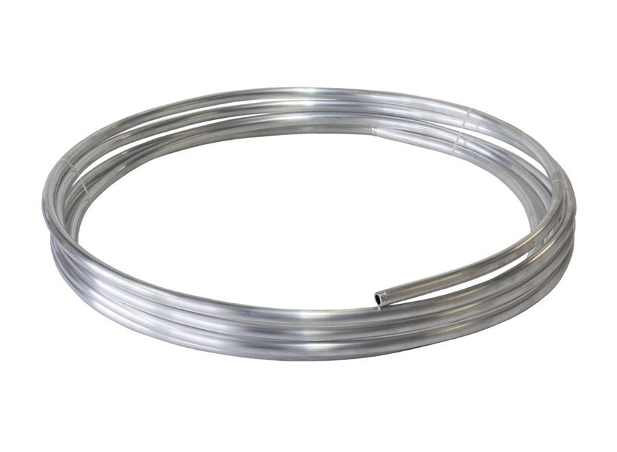 ALUMINIUM FUEL LINE 3/8" (9.5mm) 25ft (7.6m) LENGTH ROLL 