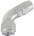 570 SERIES PTFE 60° HOSE END -6AN SILVER 