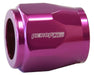 HEX HOSE FINISHER 58.5MM ID 2-5/16 ID CLAMP - PURPLE