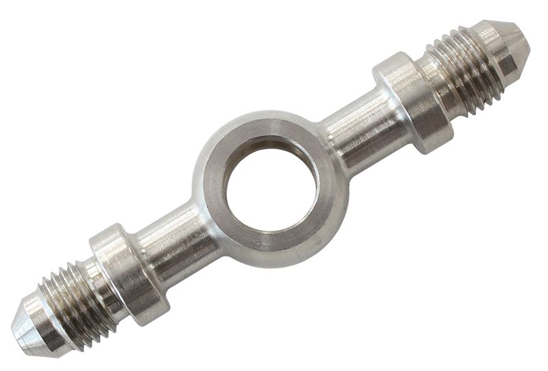 10MM (3/8) BANJO DOUBLE -3AN STAINLESS STEEL LONG VERSION AF 310-03-03   AF310-03-03L L