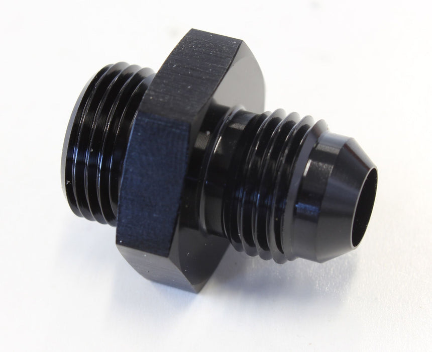 CARTER/EDELBROCK FITTING -6 BLACK 5/8 X 20 TO -6AN AF706-06BLK