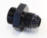 CARTER/EDELBROCK FITTING -6 BLACK 5/8 X 20 TO -6AN AF706-06BLK