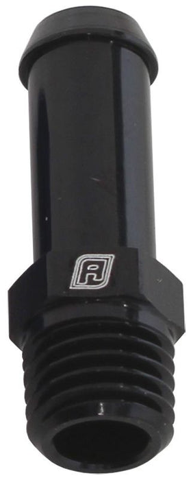 MALE 1/8 NPT TO 3/16 BARB BLACK STRAIGHT MALE TO MALE   AF841-03-04BLK      