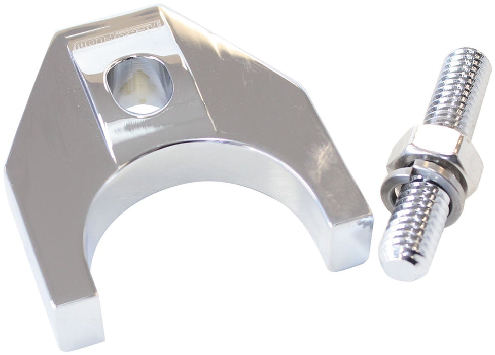 BILLET DISTRIBUTOR HOLD DOWN CLAMP, CHROME SUITS SB/BB CHEV