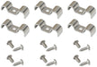 DUAL HARDLINE CLAMPS 1 X 3/16AND 1 X 3/8 *DUAL SIZES* 6PK  AF300-06-01