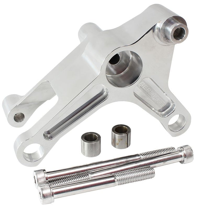 LS Series Billet Alternator Bracket - Polished, Suits LS Series Engines Passenger Side (STD Position)