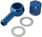 90° FUEL PUMP BANJO KIT - BLUE