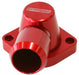 BILLET SWIVEL THERMOSTAT HOUSING SUIT LS1, LS2 -  RED