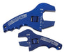 ADJUSTABLE GRIP AN WRENCH KIT - BLUE