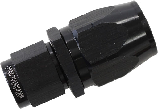 550 SERIES CUTTER STYLE ONE-PIECE STRAIGHT STEPPED HOSE END SUITS 100 & 450 SERIES HOSE -6AN TO -8 HOSE BLACK 