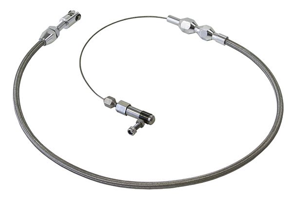 THROTTLE CABLE STAINLESS STEEL 48 LONG AF 42-1102