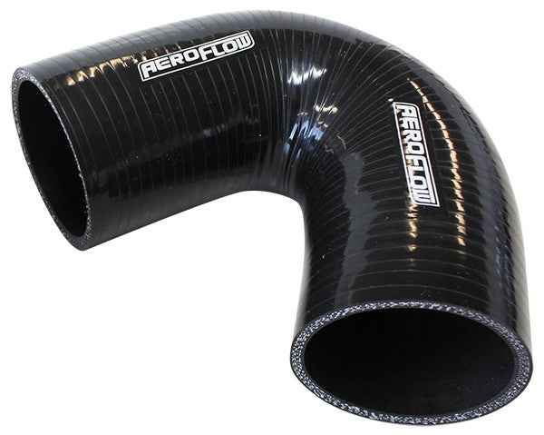 GLOSS BLACK 135° SILICONE ELBOW HOSE 1" (25mm) I.D   